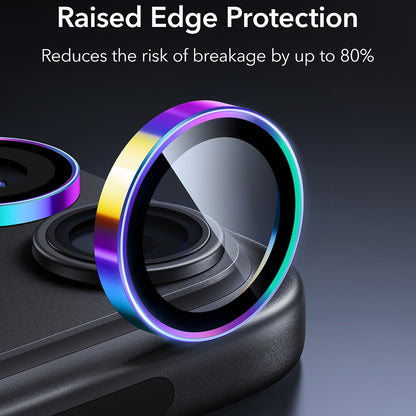 Beskyttelsesfilm til bagkamera ESR Armorite til Apple iPhone 18 Pro / 18 Pro max, hærdet glas, multifarvet