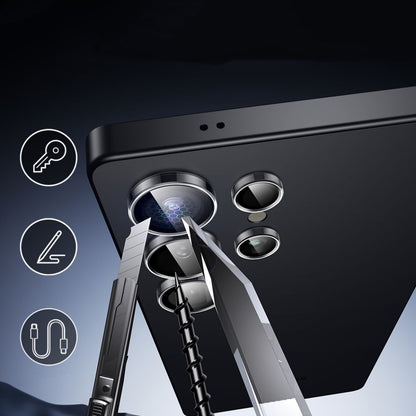 Beskyttelsesfilm til bagkamera ESR Armorite til Samsung Galaxy S25 Ultra S938, Hærdet glas, Gennemsigtig