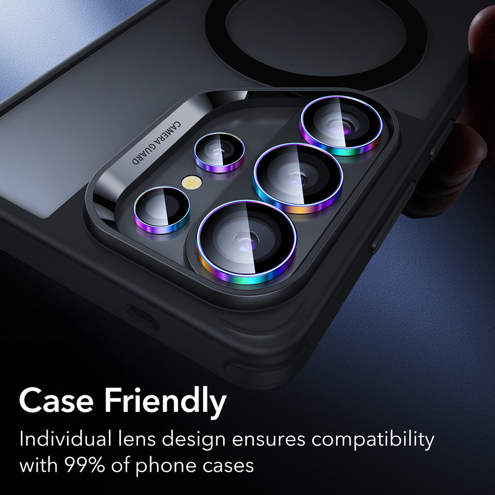 Beskyttelsesfilm til bagkamera ESR Armorite til Samsung Galaxy S26 Ultra, Hærdet glas, Flerfarvet