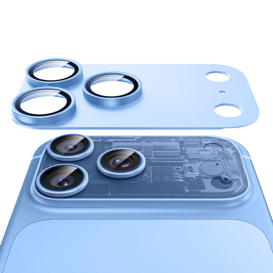 Beskyttelsesfilm til bagkamera ESR Armorite Pro til Apple iPhone 18 Pro Max, hærdet glas, blå
