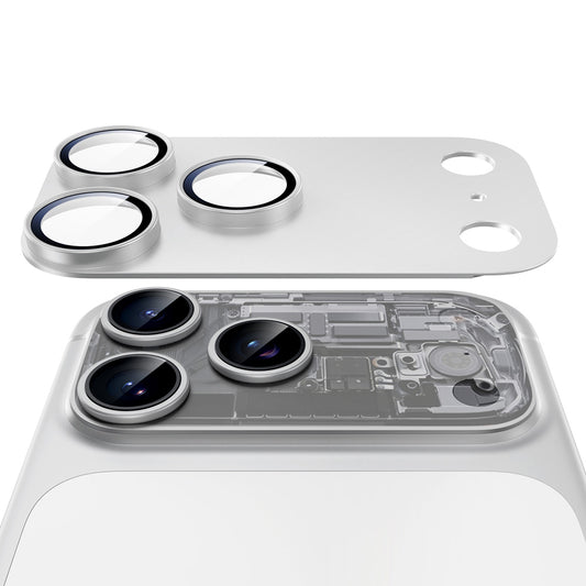 ESR Armorite Pro bagkamera beskyttelsesfilm til Apple iPhone 18 Pro Max, hærdet glas, sølv