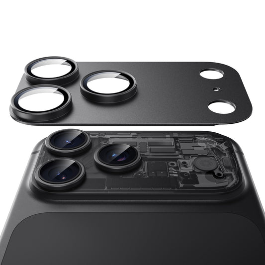 Beskyttersfolie til bagkamera ESR Armorite Pro til Apple iPhone 18 Pro Max, hærdet glas, sort