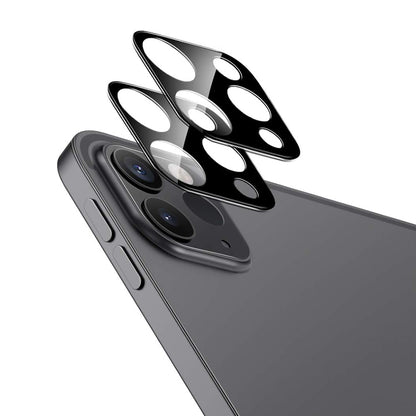 Beskyttelsesfilm til bagkamera ESR til Apple iPad Pro 13 (2024) / Pro 11 (2022) / Pro 12.9 (2022), Hærdet glas, Sæt med 2 stykker, Sort