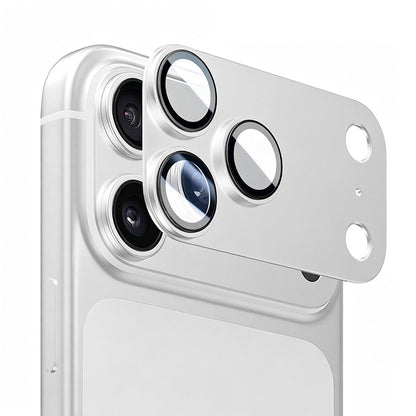 Beskyttelsesfilm til bagkamera Lito Crown Halo AR + AF til Apple iPhone 18 Pro Max, hærdet glas, sølv