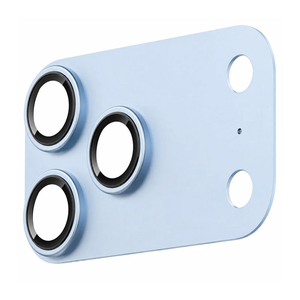 Beskyttelsesfilm til bagkamera Lito Crown Halo AR + AF til Apple iPhone 18 Pro, hærdet glas, blå