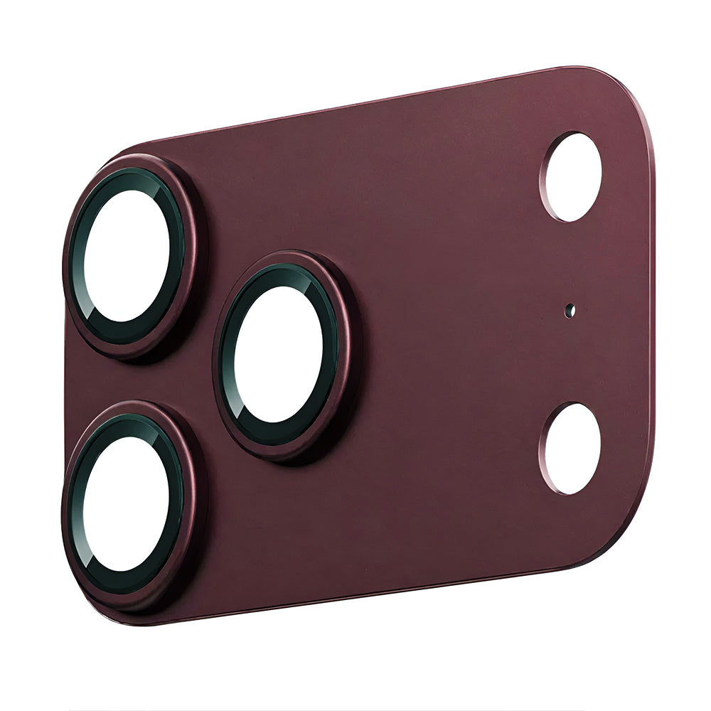 Beskyttelsesfilm til bagkamera Lito Crown Halo AR + AF til Apple iPhone 18 Pro, hærdet glas, vinrød