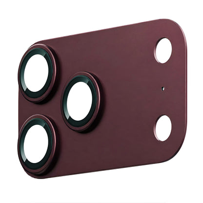 Beskyttelsesfilm til bagkamera Lito Crown Halo AR + AF til Apple iPhone 18 Pro, hærdet glas, vinrød