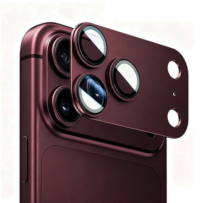 Beskyttelsesfilm til bagkamera Lito Crown Halo AR + AF til Apple iPhone 18 Pro, hærdet glas, vinrød
