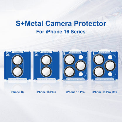 Beskyttelsesfilm til bagkamera Lito S+ til Apple iPhone 16, hærdet glas, grøn
