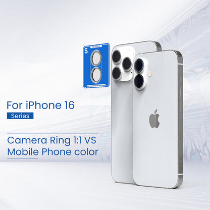 Beskyttelsesfilm til bagkamera Lito S+ til Apple iPhone 16, hærdet glas, grøn