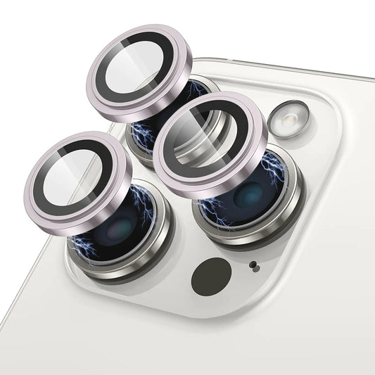 Beskyttelsesfilm til bagkameraet Lito S+ til Apple iPhone 17, Hærdet glas, Pink