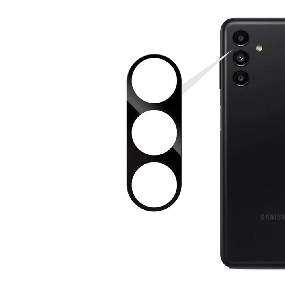 Beskyttelsesfilm til bagkamera Lito S+ til Samsung Galaxy S24+ S926, hærdet glas, sort