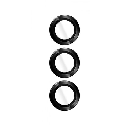 Beskyttelsesfilm til bagkameraet Lito S+ til Samsung Galaxy S26 Plus / S26, Hærdet glas, Sort