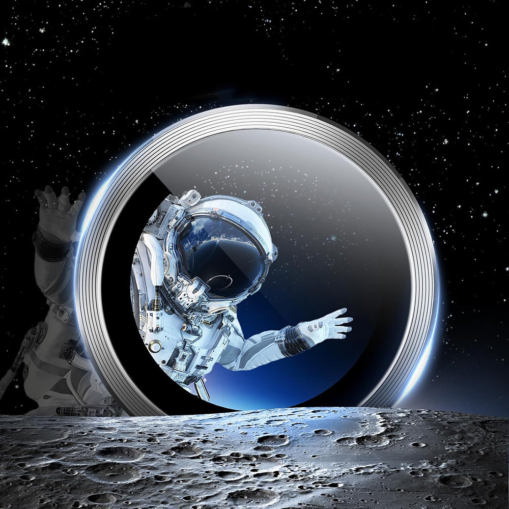 Beskyttelsesfilm til bagkameraet Lito S+ til Samsung Galaxy S26 Plus / S26, Hærdet glas, Sort