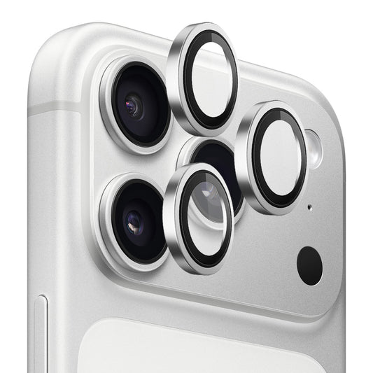 Bagskyttelsesfilm til bagkamera Lito Titanium AR til Apple iPhone 18 Pro / 18 Pro Max, hærdet glas, sølvfarvet