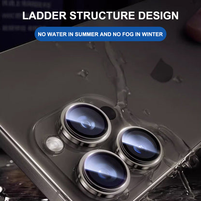 Bagskyttelsesfilm til bagkamera Lito Titanium AR til Apple iPhone 18 Pro / 18 Pro Max, hærdet glas, sort