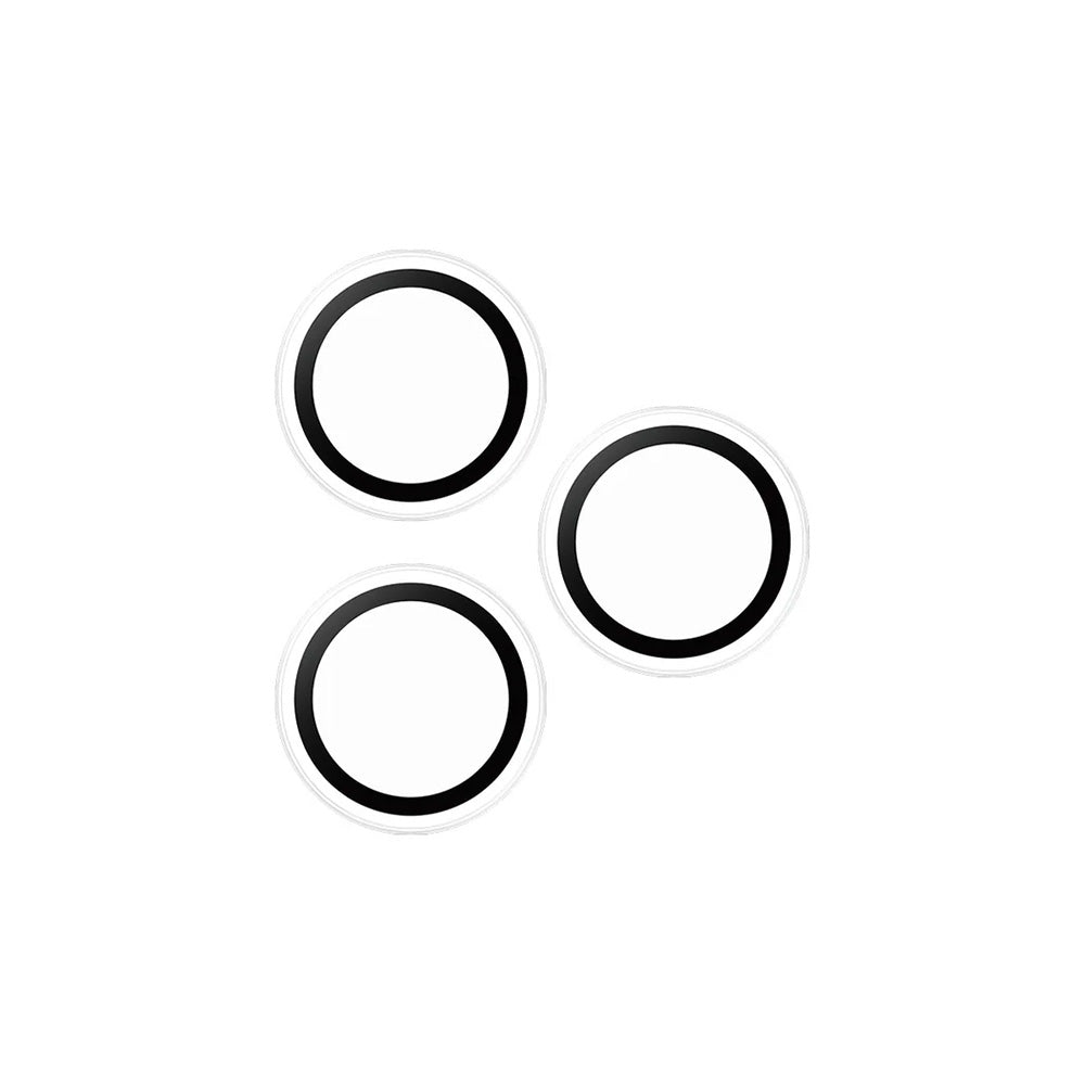 Beskyttelsesfilm til bagkameraet PanzerGlass Hoops til Apple iPhone 16 Pro Max / 16 Pro, Hærdet glas, Gennemsigtig