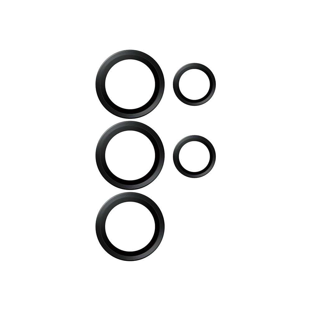 Bagskærmsbeskyttelsesfolie PanzerGlass Hoops til Samsung Galaxy S25 Ultra S938, Hærdet Glas, Sort