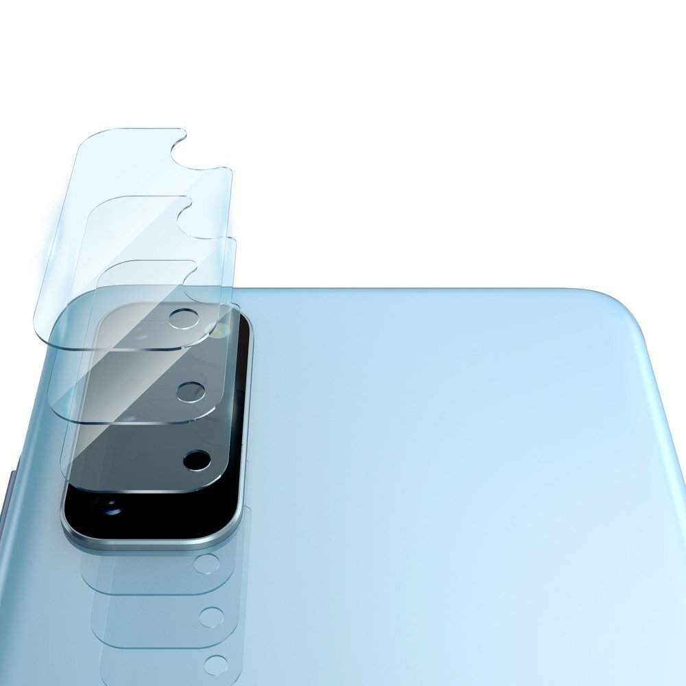 Beskyttelsesfilm til bagsidekamera Ringke IDGL til Samsung Galaxy S20 5G G981 / S20 G980, Hærdet glas, Sæt med 3 stykker, Gennemsigtig