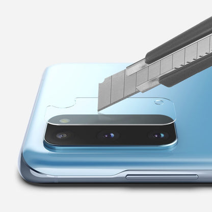 Beskyttelsesfilm til bagsidekamera Ringke IDGL til Samsung Galaxy S20 5G G981 / S20 G980, Hærdet glas, Sæt med 3 stykker, Gennemsigtig