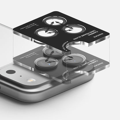 Ringke bagkamera beskyttelsesfilm til Apple iPhone 18 Pro / 18 Pro Max, hærdet glas, sæt med 2 stk., gennemsigtig