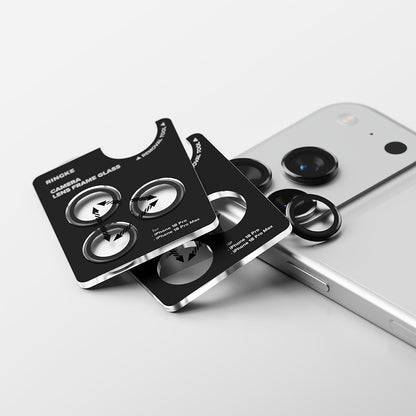 Ringke bagkamera beskyttelsesfilm til Apple iPhone 18 Pro / 18 Pro Max, hærdet glas, sæt med 2 stk., gennemsigtig