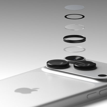 Ringke bagkamera beskyttelsesfilm til Apple iPhone 18 Pro / 18 Pro Max, hærdet glas, sæt med 2 stk., gennemsigtig