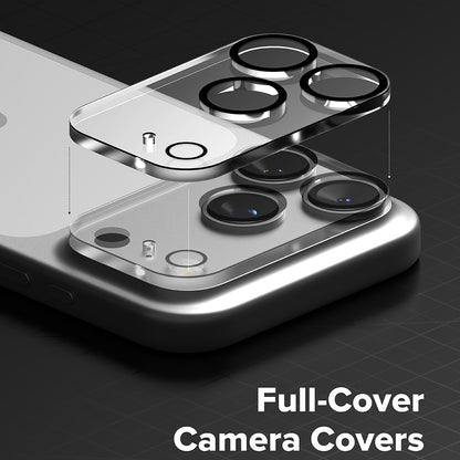 Ringke bagkamera beskyttelsesfilm til Apple iPhone 18 Pro Max, hærdet glas, sæt med 2 stk., gennemsigtig