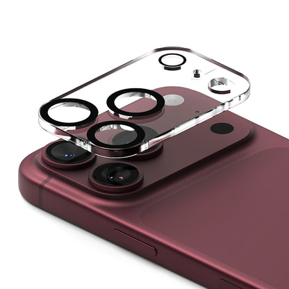 Ringke bagkamera beskyttelsesfilm til Apple iPhone 18 Pro, hærdet glas, sæt med 2 stk., gennemsigtig