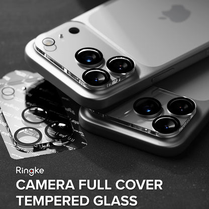 Ringke bagkamera beskyttelsesfilm til Apple iPhone 18 Pro, hærdet glas, sæt med 2 stk., gennemsigtig