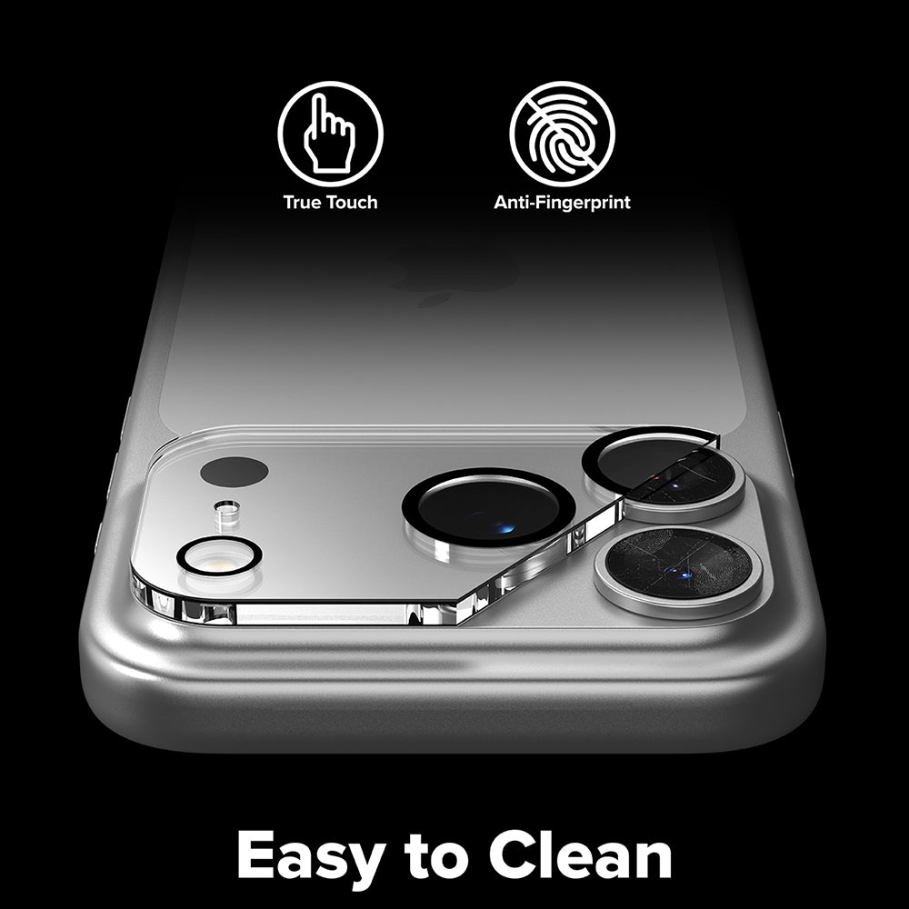 Ringke bagkamera beskyttelsesfilm til Apple iPhone 18 Pro, hærdet glas, sæt med 2 stk., gennemsigtig