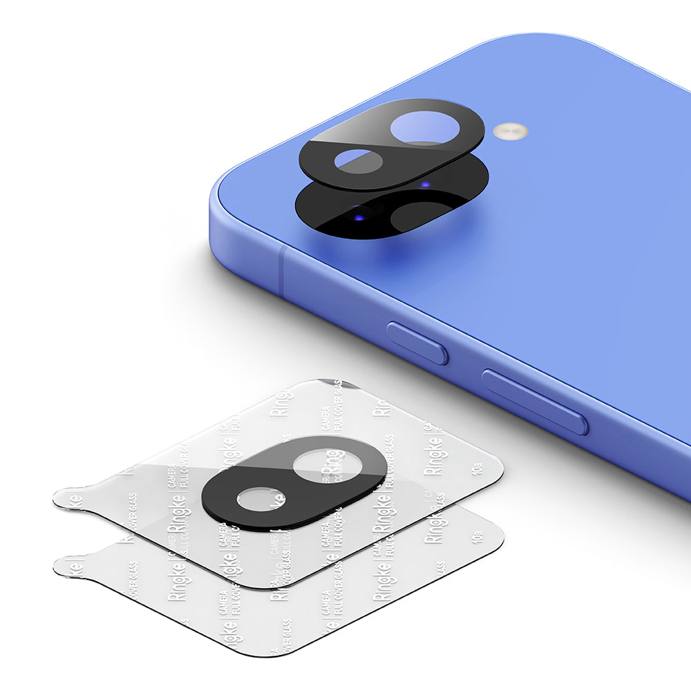 Beskyttelsesfilm til Ringke bagkamera for Google Pixel 10a, Hærdet glas, Sæt med 2 stykker, Gennemsigtig