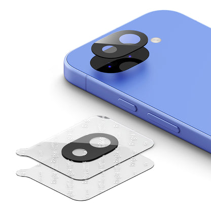 Beskyttelsesfilm til Ringke bagkamera for Google Pixel 10a, Hærdet glas, Sæt med 2 stykker, Gennemsigtig