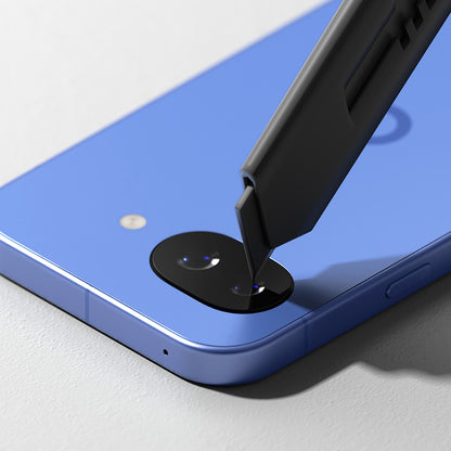 Beskyttelsesfilm til Ringke bagkamera for Google Pixel 10a, Hærdet glas, Sæt med 2 stykker, Gennemsigtig