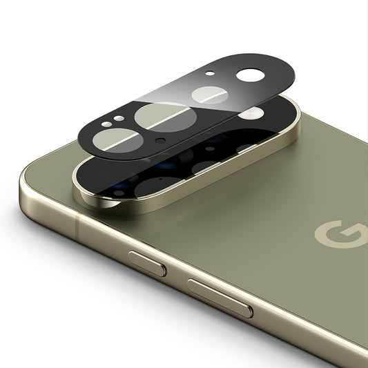 Ringke bagkamera beskyttelsesfilm til Google Pixel 11 Pro, hærdet glas, sæt med 2 stk., sort