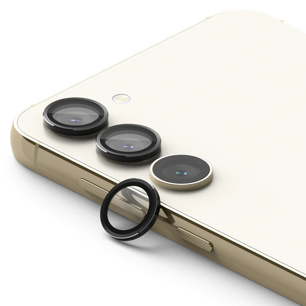 Beskyttelsesfilm til Ringke bagkamera for Samsung Galaxy S23+ S916 / S23 S911, Hærdet glas, Sort