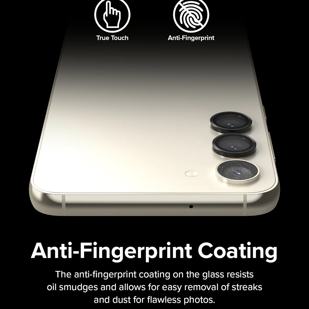 Beskyttelsesfilm til Ringke bagkamera for Samsung Galaxy S23+ S916 / S23 S911, Hærdet glas, Sort