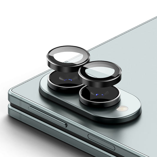 Ringke bagkamera beskyttelsesfilm til Samsung Galaxy Z Fold8 F971, hærdet glas, sæt med 2 stk., sort