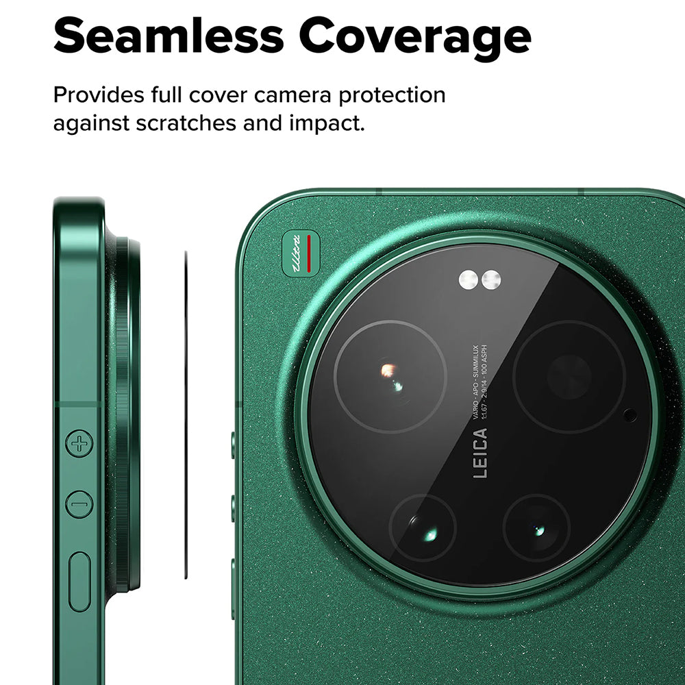 Ringke beskyttelsesfilm til bagkamera til Xiaomi 17 Ultra, hærdet glas, sæt med 2 stk., gennemsigtig