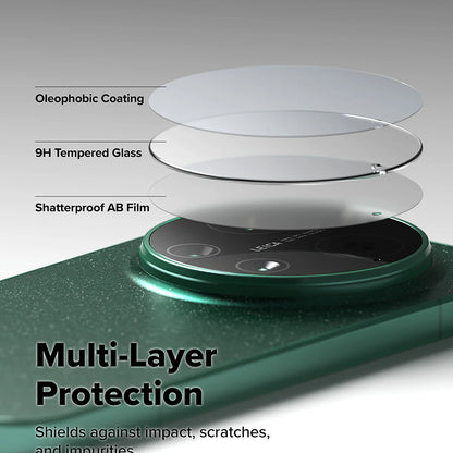 Ringke beskyttelsesfilm til bagkamera til Xiaomi 17 Ultra, hærdet glas, sæt med 2 stk., gennemsigtig