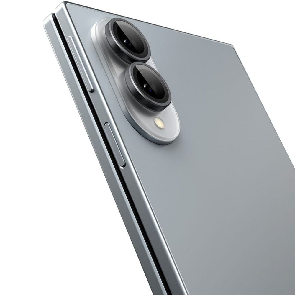 Beskyttelsesfilm til bagkamera Spigen GlastR EZ FIT Optik Pro HD til Samsung Galaxy Z Fold8 F971, hærdet glas, sæt med 2 stk., sort AGL11944