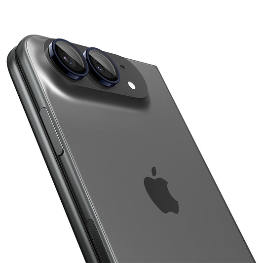 Beskyttelsesfilm til bagkamera Spigen GlastR EZ FIT Optik Pro til Apple iPhone Duo, hærdet glas, sæt med 2 stk., marineblå AGL12011