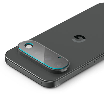 Beskyttelsesfilm til bagkamera Spigen GlastR EZ FIT Optik Pro til Google Pixel 11 Pro, hærdet glas, sæt med 2 stk., sort AGL11484