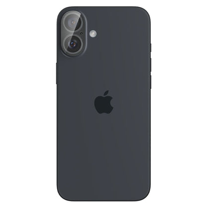 Beskyttelsesfilm til bagkamera Spigen GlastR Optik til Apple iPhone 16 Plus / 16, hærdet glas, sæt med 2 stk., gennemsigtig AGL07923