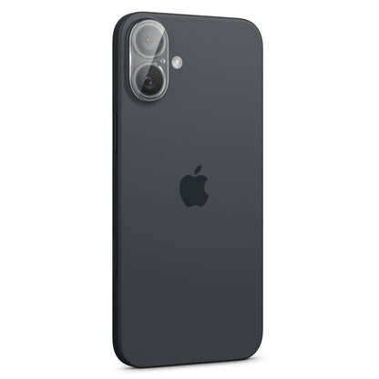 Beskyttelsesfilm til bagkamera Spigen GlastR Optik til Apple iPhone 16 Plus / 16, hærdet glas, sæt med 2 stk., gennemsigtig AGL07923