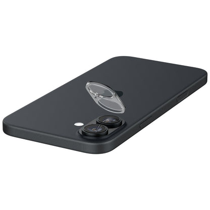 Beskyttelsesfilm til bagkamera Spigen GlastR Optik til Apple iPhone 16 Plus / 16, hærdet glas, sæt med 2 stk., gennemsigtig AGL07923