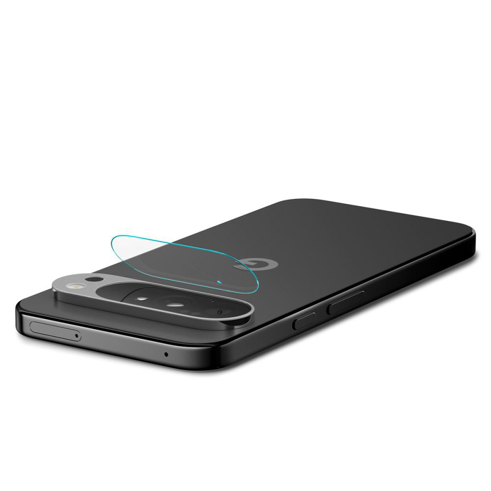 Beskyttelsesfilm til bagkamera Spigen GlastR Optik til Google Pixel 10 Pro, hærdet glas, sæt med 2 stk., gennemsigtig AGL09662