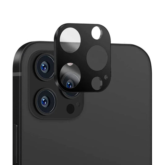Techsuit bagkamera beskyttelsesfilm til Apple iPhone 11 Pro / 11 Pro Max, hærdet glas, sort