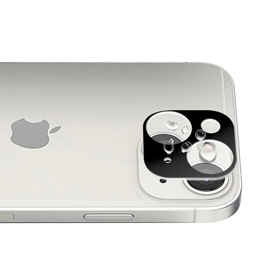 Techsuit bagkamera beskyttelsesfilm til Apple iPhone 13 mini / 13, hærdet glas, sort
