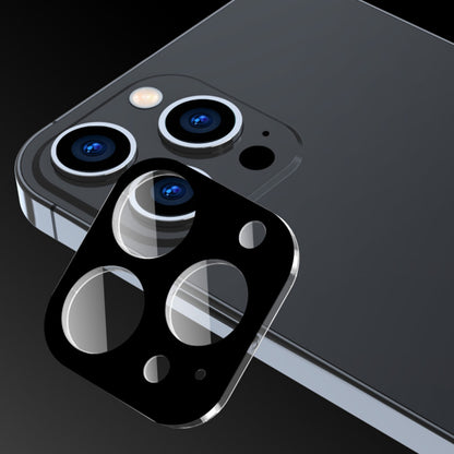 Techsuit bagkamera beskyttelsesfilm til Apple iPhone 16 Plus / 16, hærdet glas, sort